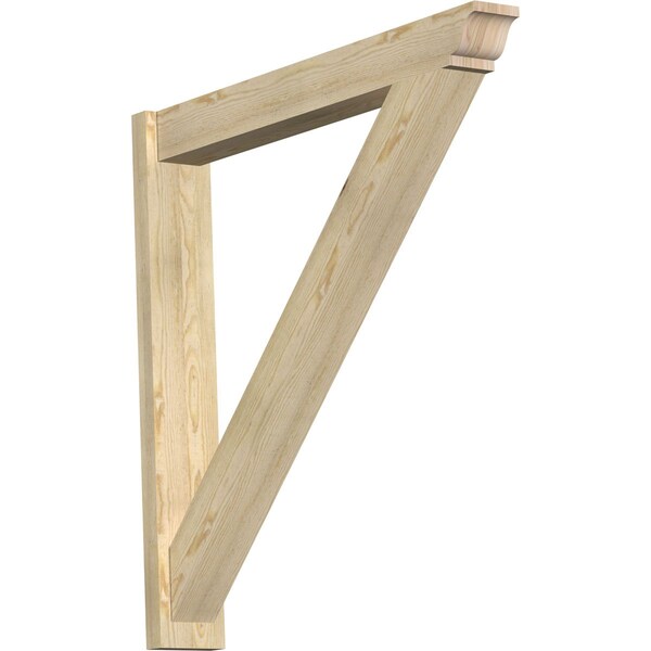 Ekena Millwork Traditional Rough Sawn Traditional Outlooker, Douglas Fir, 6"W x 42"D x 42"H OUT06X42X42TRA01RDF - main